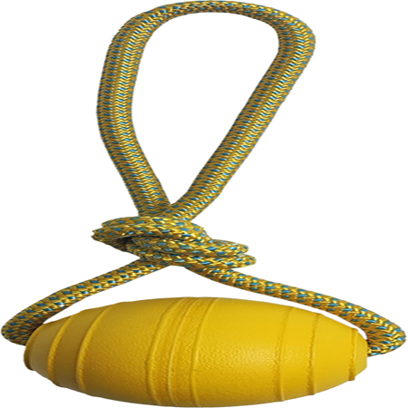 Floating Ball with Rope Dog Toy - Image 2